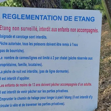 샬레 Dans Parc Residentiel Prive Avec Wifi, Piscine