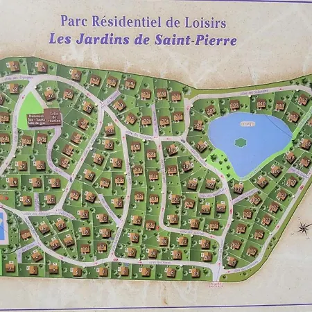 Dans Parc Residentiel Prive Avec Wifi, Piscine